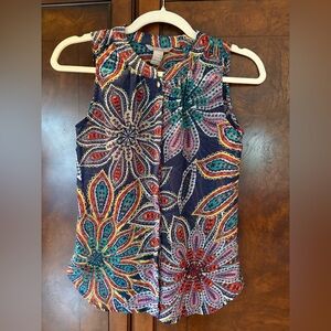 Banana Republic Multicolor Patterned Top